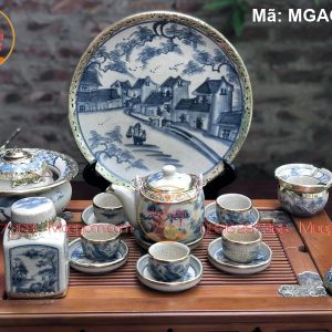 Ấm chén men rạn cổ mã MGAC8029