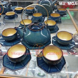 Ấm trà cao cấp men hỏa biến mã MGAC0223