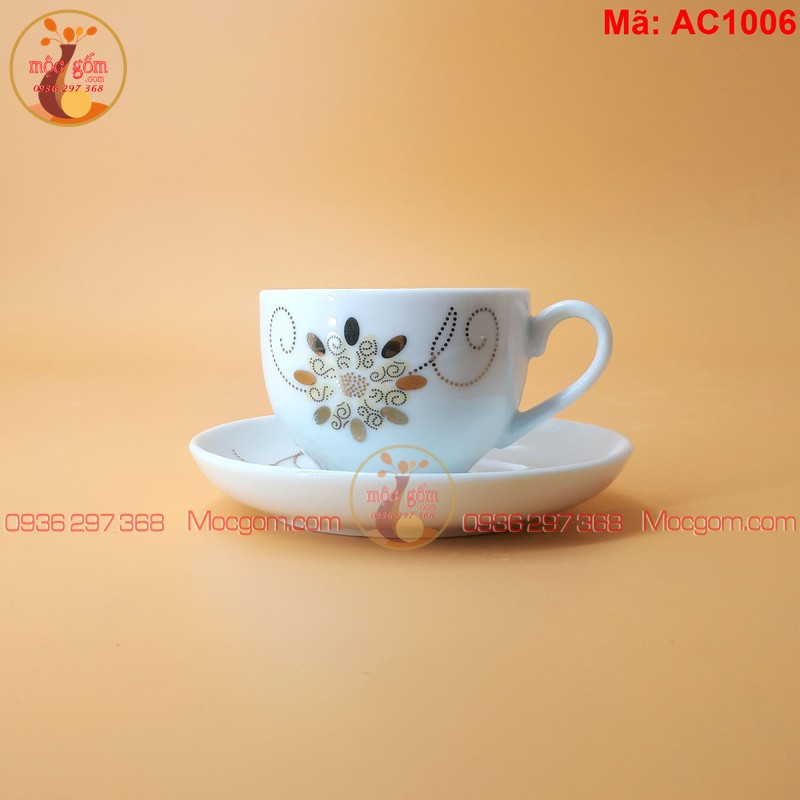 Bộ ấm chén Bát Tràng cao cấp giá rẻ mã AC1006 – Ảnh 5