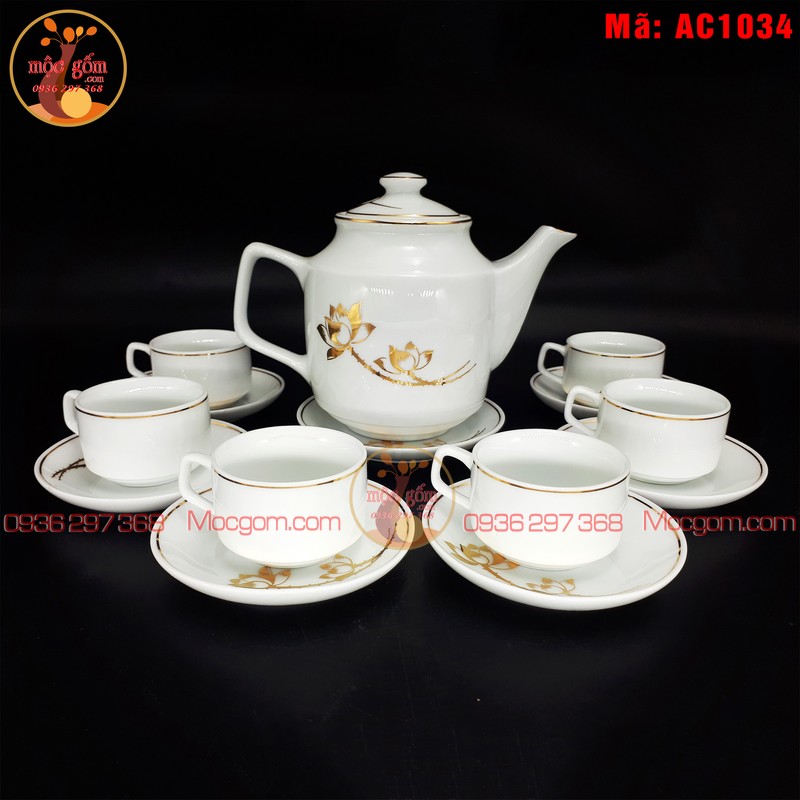 Bộ ấm chén đẹp giá rẻ Hà Nội mã AC1034 – Ảnh 2