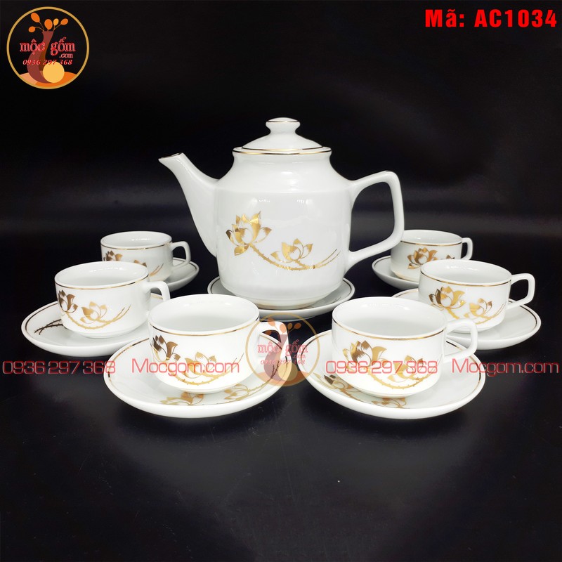 Bộ ấm chén đẹp giá rẻ Hà Nội mã AC1034