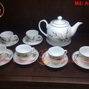 Bộ ấm chén uống trà giá rẻ chuẩn đẹp mã AC1023