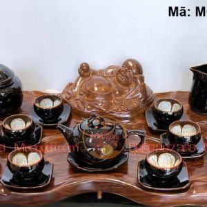 Bộ ấm trà men hỏa biến mã MGAC0202