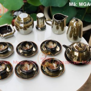 Các mẫu ấm chén đẹp men hỏa biến mã MGAC0280
