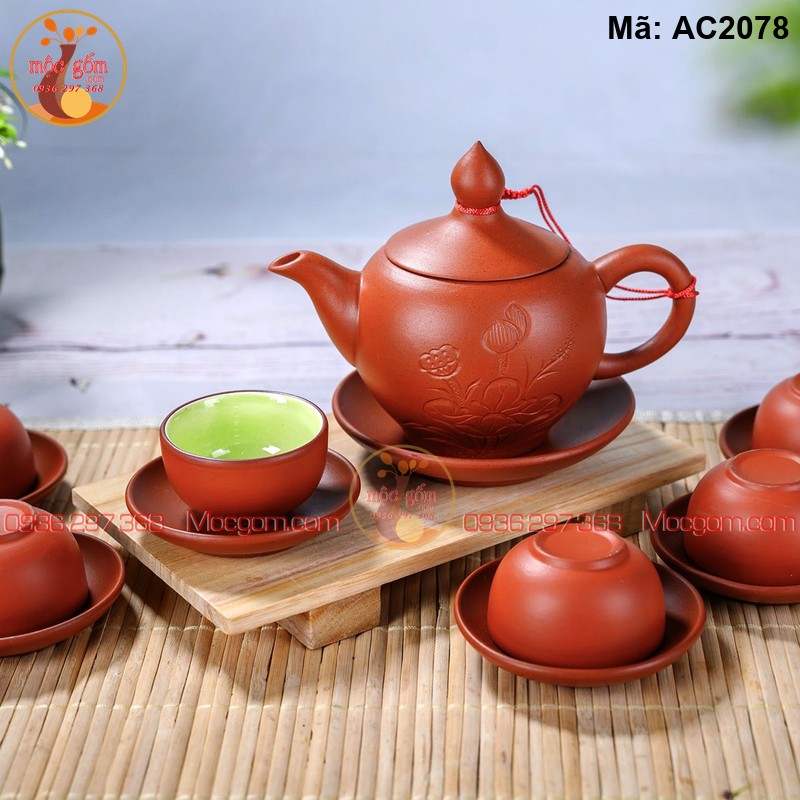 Hình ảnh chi tiết bộ ấm trà cơ bản