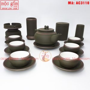 Mua ấm trà tử sa ở đâu mẫu trống đai xanh chỉ và phụ kiện mã ac3110